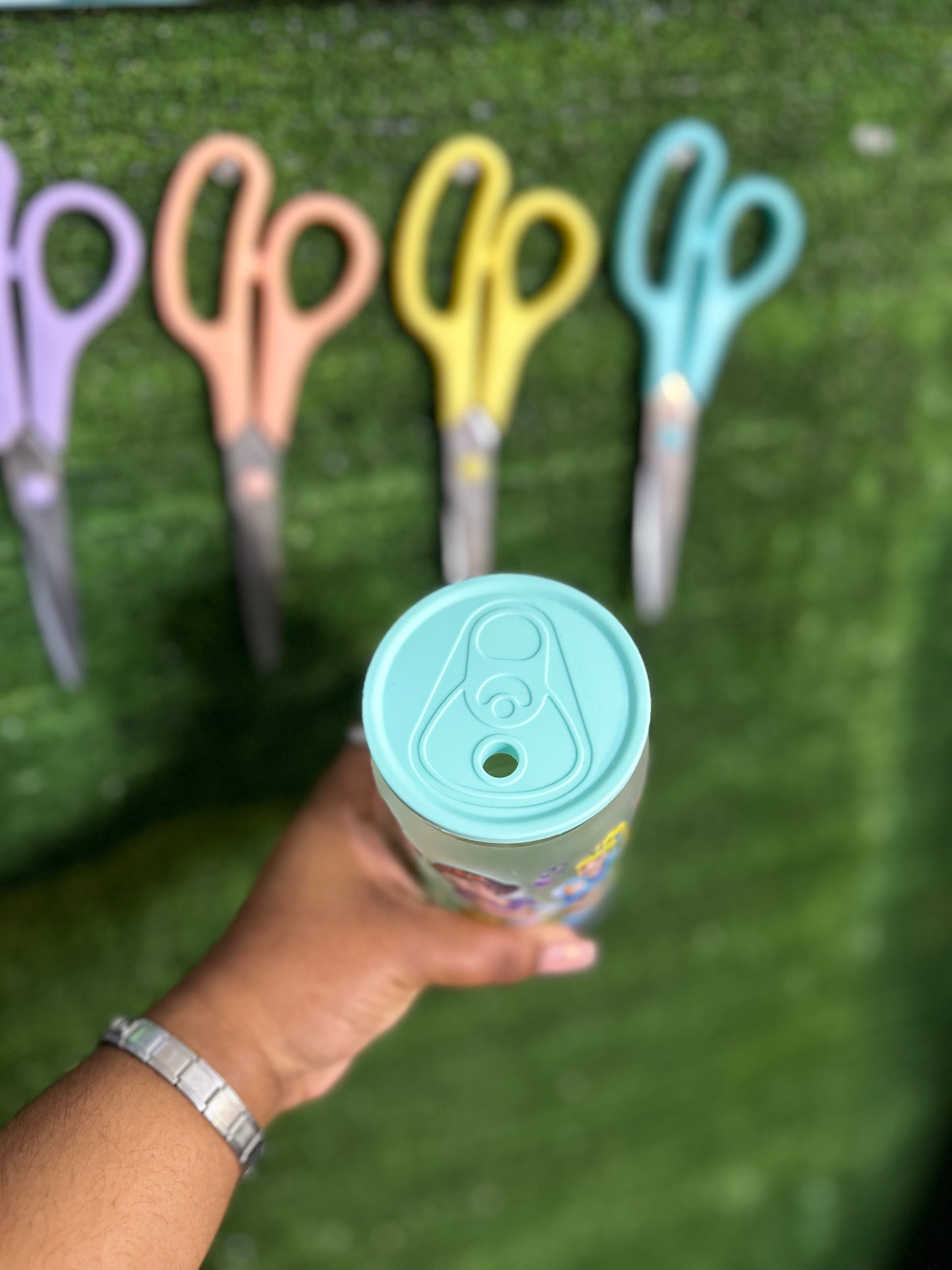 Princess glass can